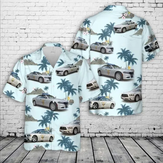 Discover Ohio State Highway Patrol Hawaiian Shirt