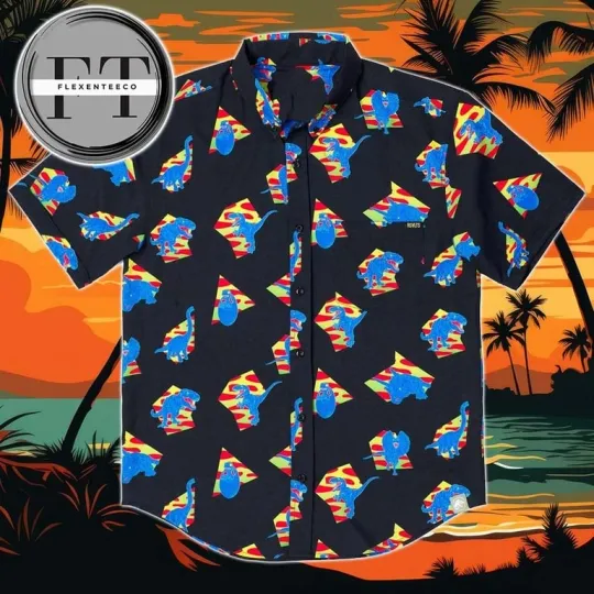 Discover Jurassic Park Retro 65 Million BC Collection 2025 Summer Hawaiian Shirt