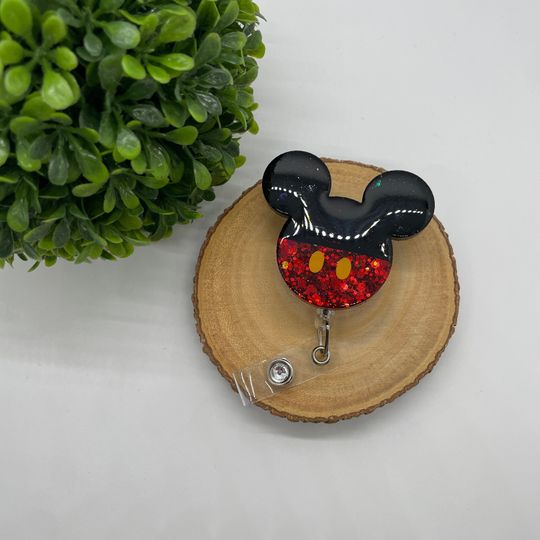 Discover Mickeyy inspired Badge Reel Badge Reel / Badge Reel