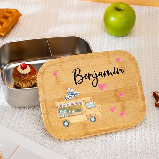 Discover Custom Lunch Box With Name and Dining Car