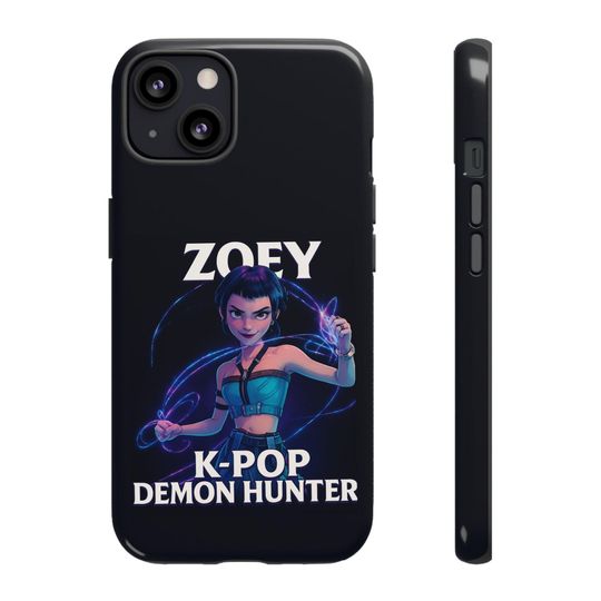 Discover K-Pop Demon Hunter Phone Case, kpop Lovers Zoey Design