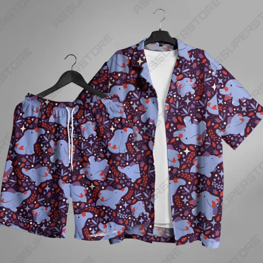 Discover Phanpy Hawaiian Shirt Phanpy Ground Button Up Shirt Phanpy Shirt Gift