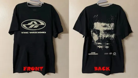 Discover HOT! Weeknds Australian Tour Merch T-Shirt 2025