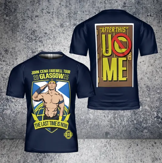 Discover Jo Cen Farewell Tour 2025 Glasgow AOP 3D T-Shirt fan