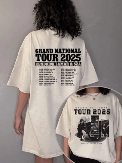 Discover Kendrick Lamar & SZA Tour Shirt 2025, Unisex Concert Tee, Music Merch