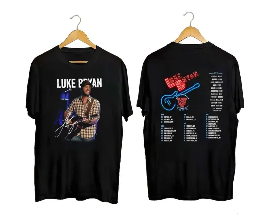Discover 2025 Luke Bryan Country Song Came On Tour Shirt