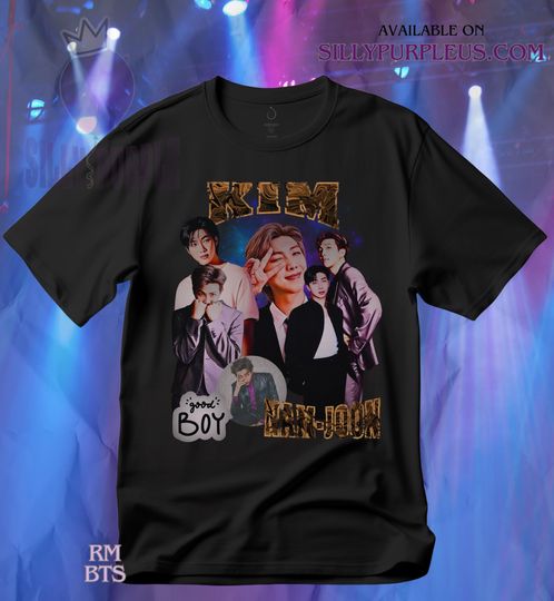 Discover Vintage Kim Namjoon Shirt, Kpop Merch, Fan Gifts