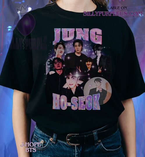Discover Vintage Jung Ho Seok Shirt, Kpop Merch, Fan Gifts