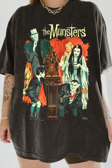 Discover Halloween The Munster Comfort Colors Shirt, Frankenstein Tee, The Munster Tv Series
