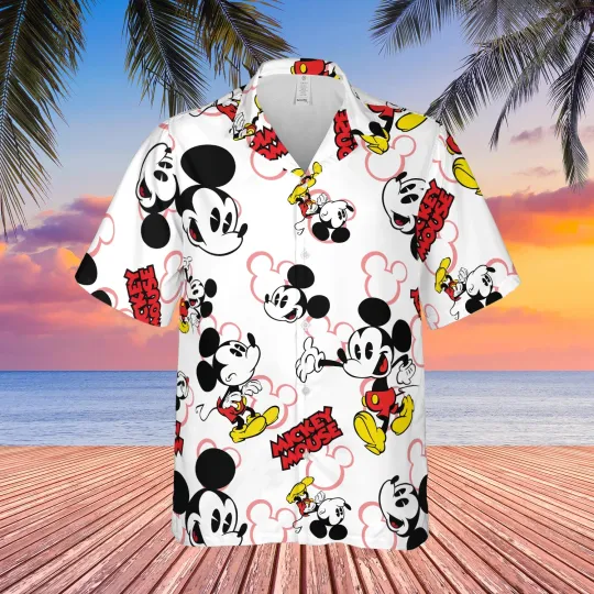 Discover Disneyyy Parks Hawaiian Shirt, 2025 walt disneyy, Mickeyy mouse Theme