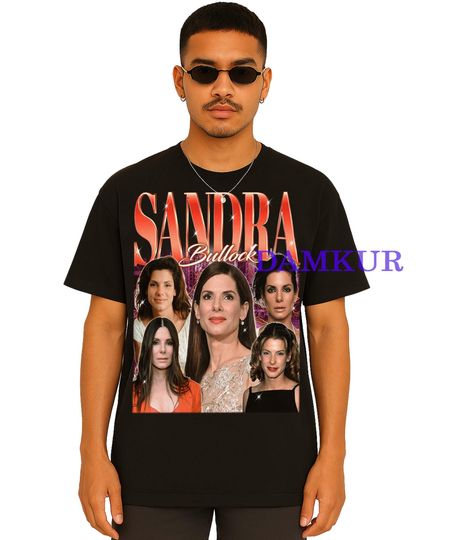 Discover Sandra Bullock Shirt, Sandra Bullock Vintage Fan Shirt