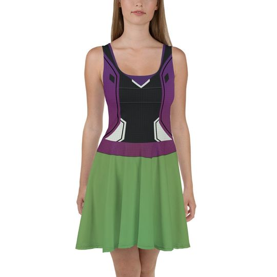 Discover Lady Hulk Skater Dress