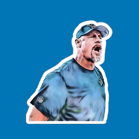 Discover Dan Campbell Stickers