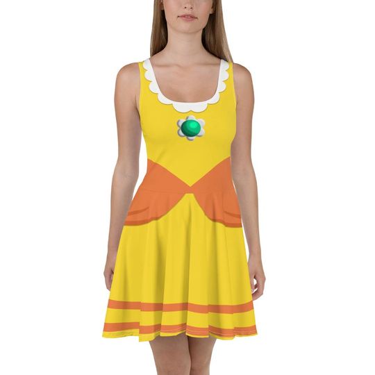 Discover Princess Daisy Inspired Skater Dress