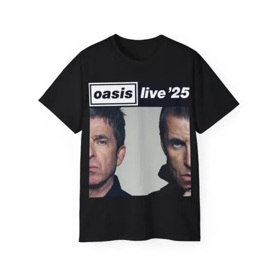 Discover OASIS Live '25 Cardiff Tour 2025 T-shirt