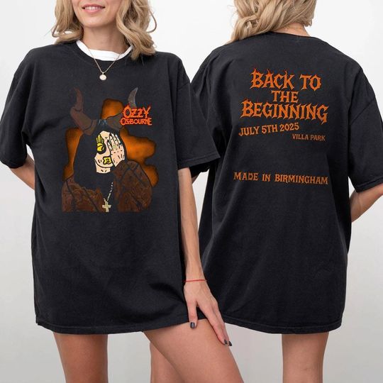 Discover Black Sabbath Ozzy Osbourne Back To The Beginning Ozzy T-Shirt