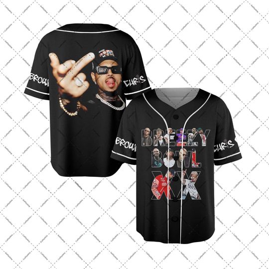 Discover Chris Brown Breezy Bowl Baseball Jersey, Breezy Bowl XX Graphic Tee
