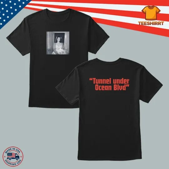 Discover Lana Del Rey Tunnel Under Ocean Blvd Photo 2025 Shirt