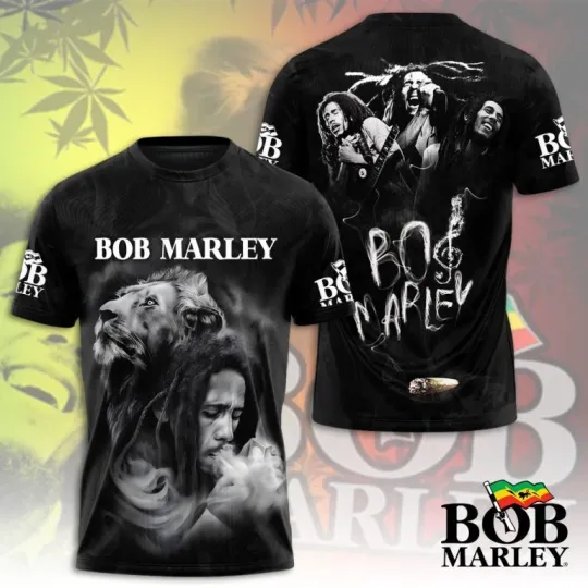 Discover Bob Marley 3D Unisex T-shirt, The Memories 90s Rap Tee gift for fan