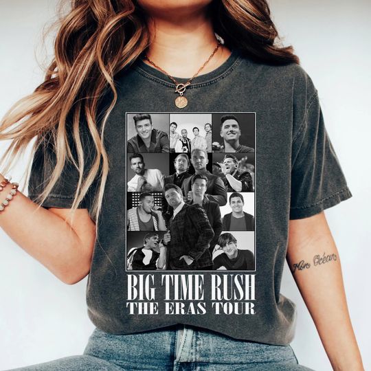 Discover Big Time Rush Shirt, Retro Big Time Rush Shirt, Big Time Rush Fans gift Shirt