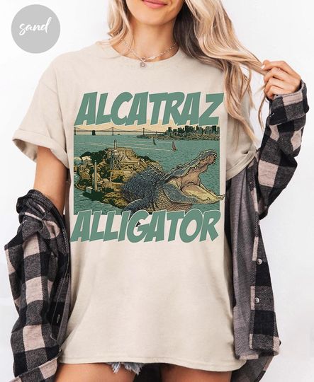 Discover Alligator Alcatraz Tee, Souvenir T-Shirt