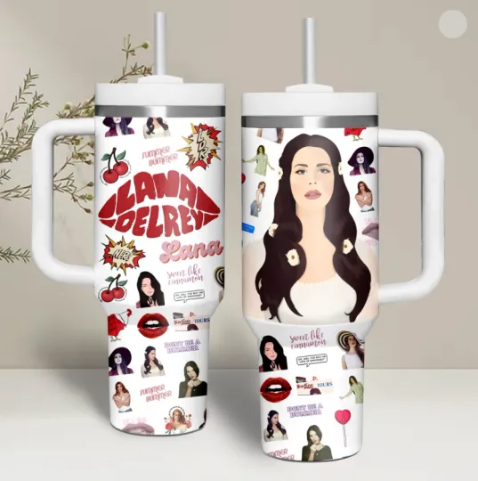 Discover Lana Del Rey Music Custom LImited Edition Tumbler