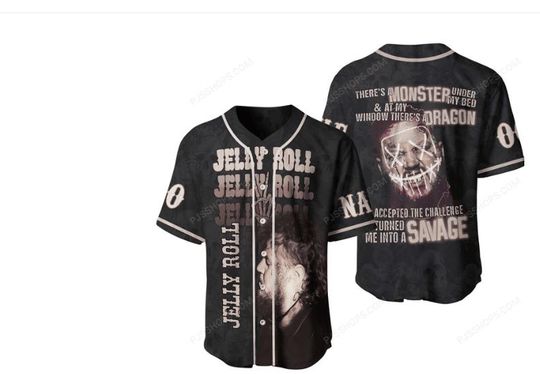 Discover Jelly Roll Jersey, Jelly Roll Baseball Shirt, Personalized Jelly Roll Shirt