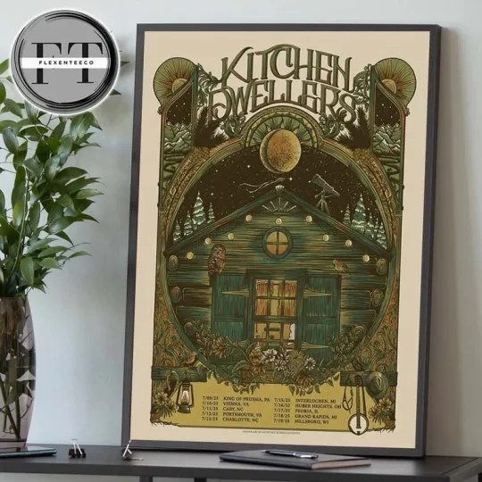 Discover Kitchen Dwellers Summer Tour 2025 Schedule poster