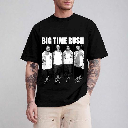 Discover Big Time Rush Tour 2025 Shirt, Big time rush shirt
