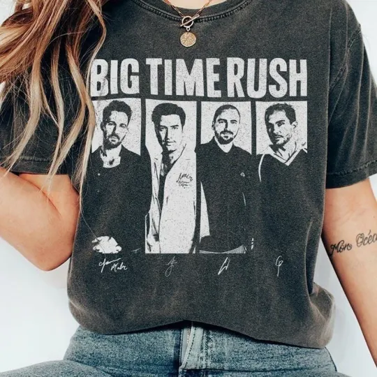 Discover Big Time Rush Tour 2025 Shirt