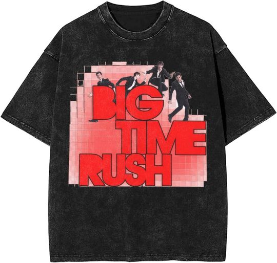 Discover Big Time Rush Forever Tour Mineral Wash Tee – Vintage Style Band Shirt