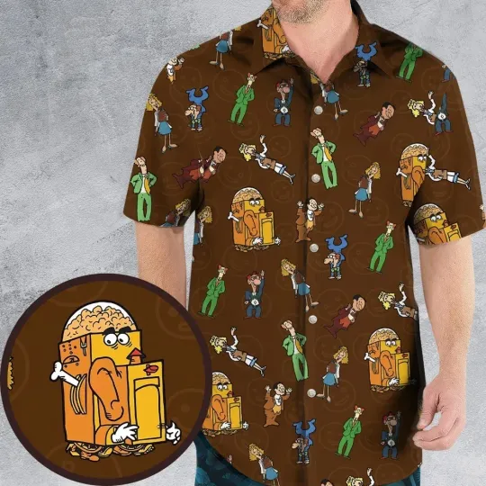 Discover Grins and Smiles And Giggles And Laugh Hawaiian Shirt Casual Button Shirt Unisex
