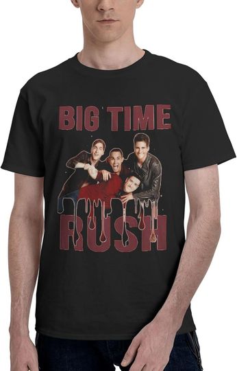 Discover Big Time Rush 2000s Music Tee - Nostalgic Concert Shirt