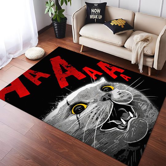 Discover Cat Pattern Rug, Funny Rug, Rugs for Living Room,Gifts for her