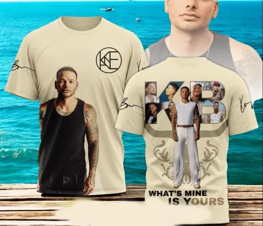 Discover Kane Brown What's Mine Is Yours AOP 3D T-Shirt