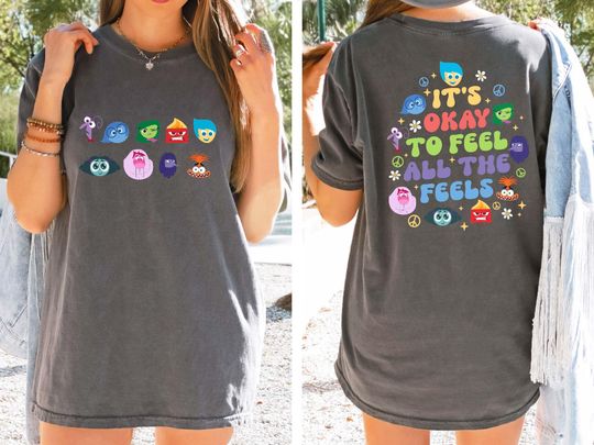 Discover Insidee Outt It's Okay To Feel All The Feels Shirt, Speech Therapy Shirt