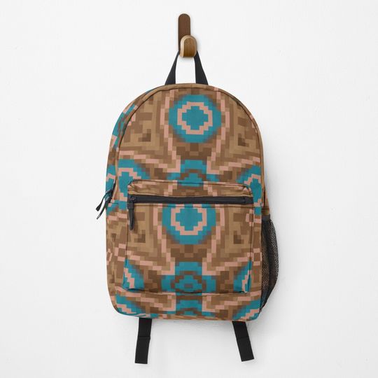 Discover Minecraft Brown Glazed Terracotta (Tiled) Backpack