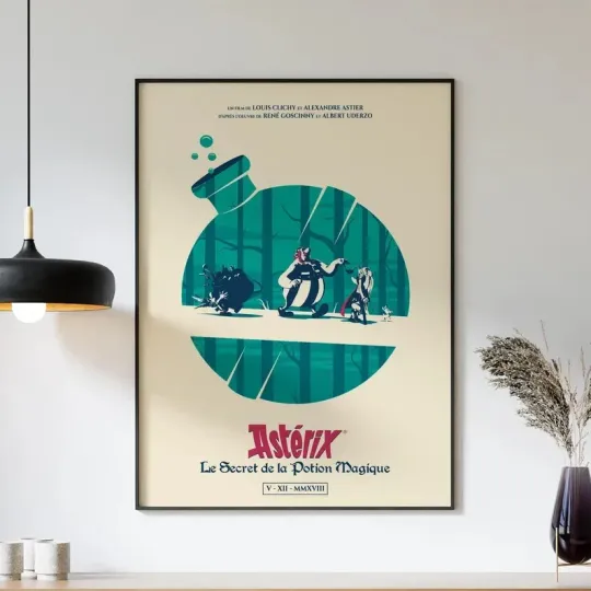 Discover Asterix Poster - Movie Print