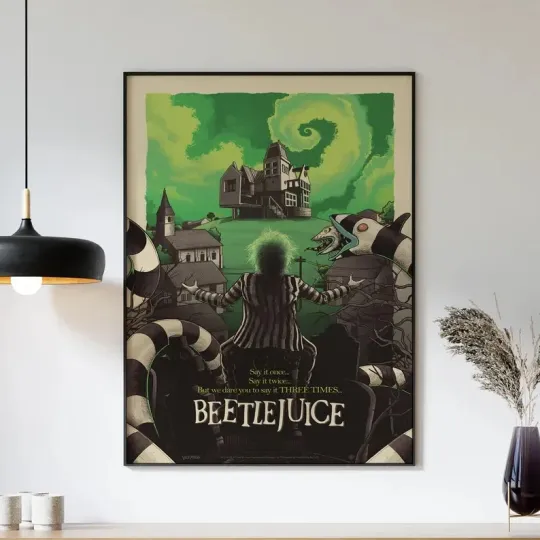 Discover Beetlejuice Poster - Movie Print