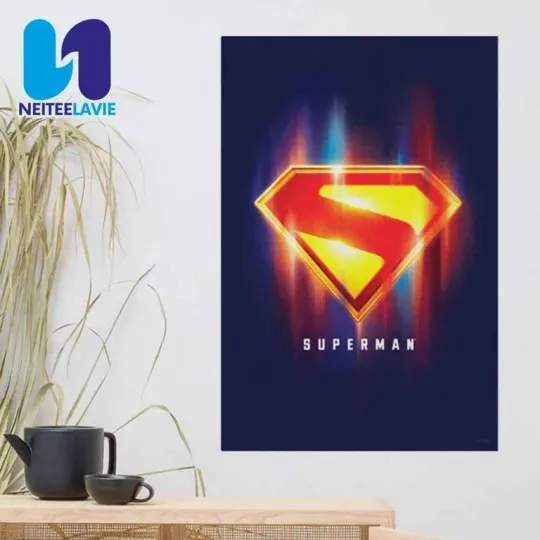 Discover Superman 2025 Movie Collection Theatrical Logo Premium Poster