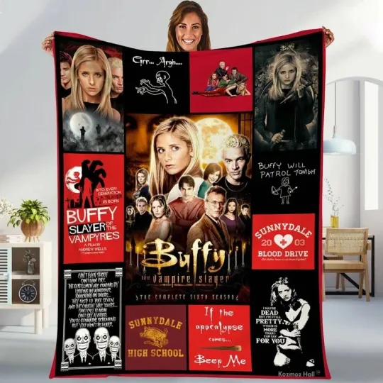 Discover Buffy the Vampire Slayer Quilts, TV Series Quilt Blanket Soft and Cozy Luxury