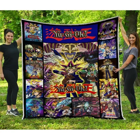 Discover Yu-gi-oh! Quilts, Yu Gi Oh Duel Monsters Quilt Blanket Manga Anime Lover Gifts