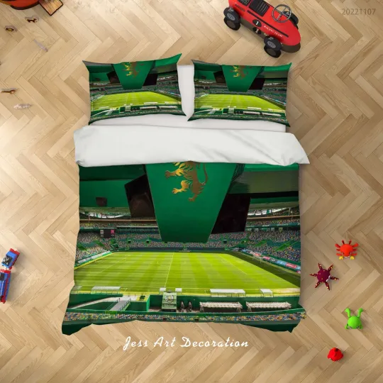 Discover 3D Lisbon Portugal Stadium Quilt Cover Set Duvet Cover Bedding Pillowcases