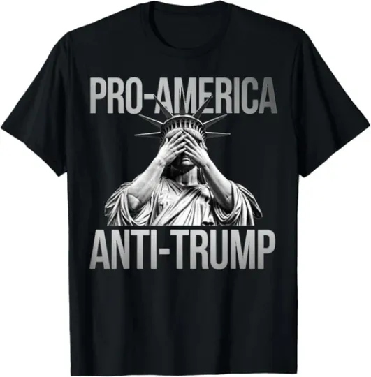 Discover Pro-America Anti-Trump Political Protest Retro Vintage Unisex T-Shirt