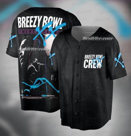 Discover Chris Brown Vintage Middle Finger Vintage Baseball Jersey, Concert 2025 Shirt