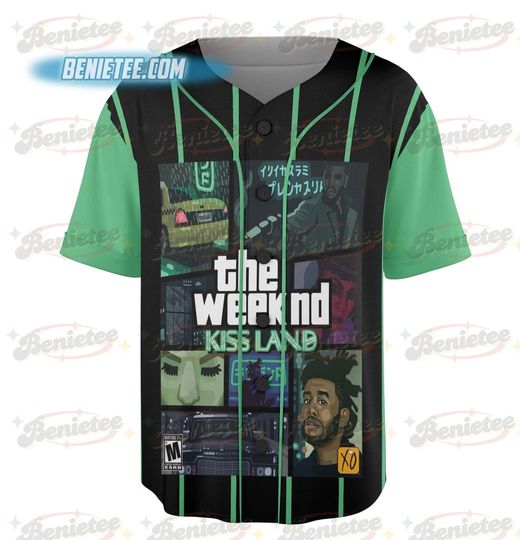 Discover Weeknds XO Tour 2025 BAseball Jersey