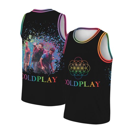 Discover Coldplay Viva La Vida Tour 2025 Basketball Jersey