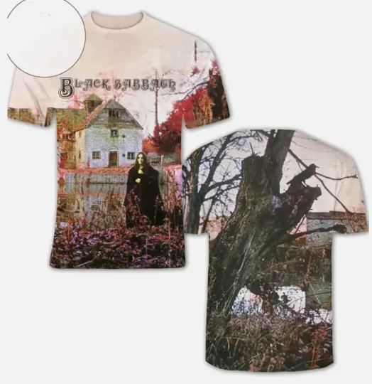 Discover Black Sabbath Album Cover AOP 3D T-shirt