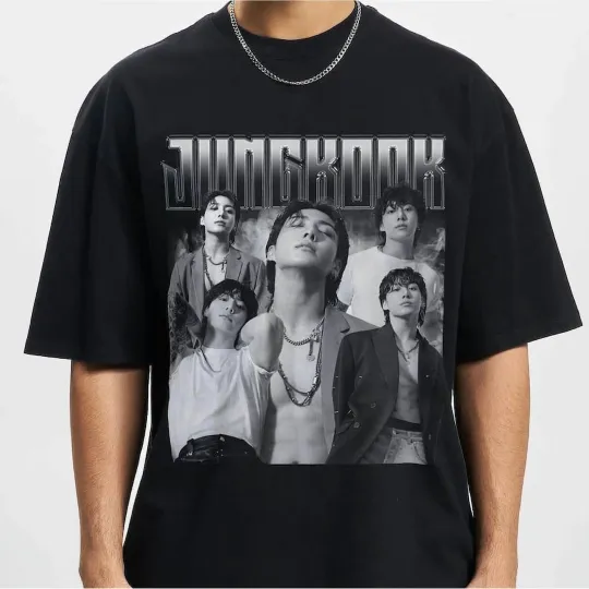 Discover Korean pop Shirt, Jungkook Shirt, Jungkook Vintage Shirt