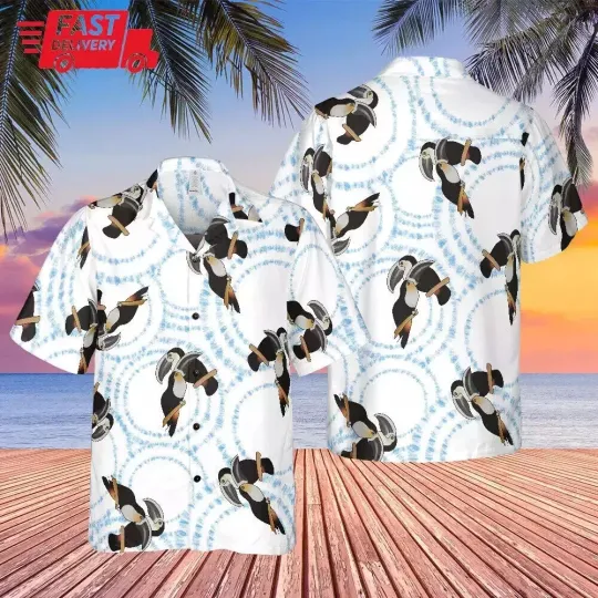 Discover Brad Pitt Hawaiian Shirt, Tyler Durden Fight Club Toucan Bird Costume